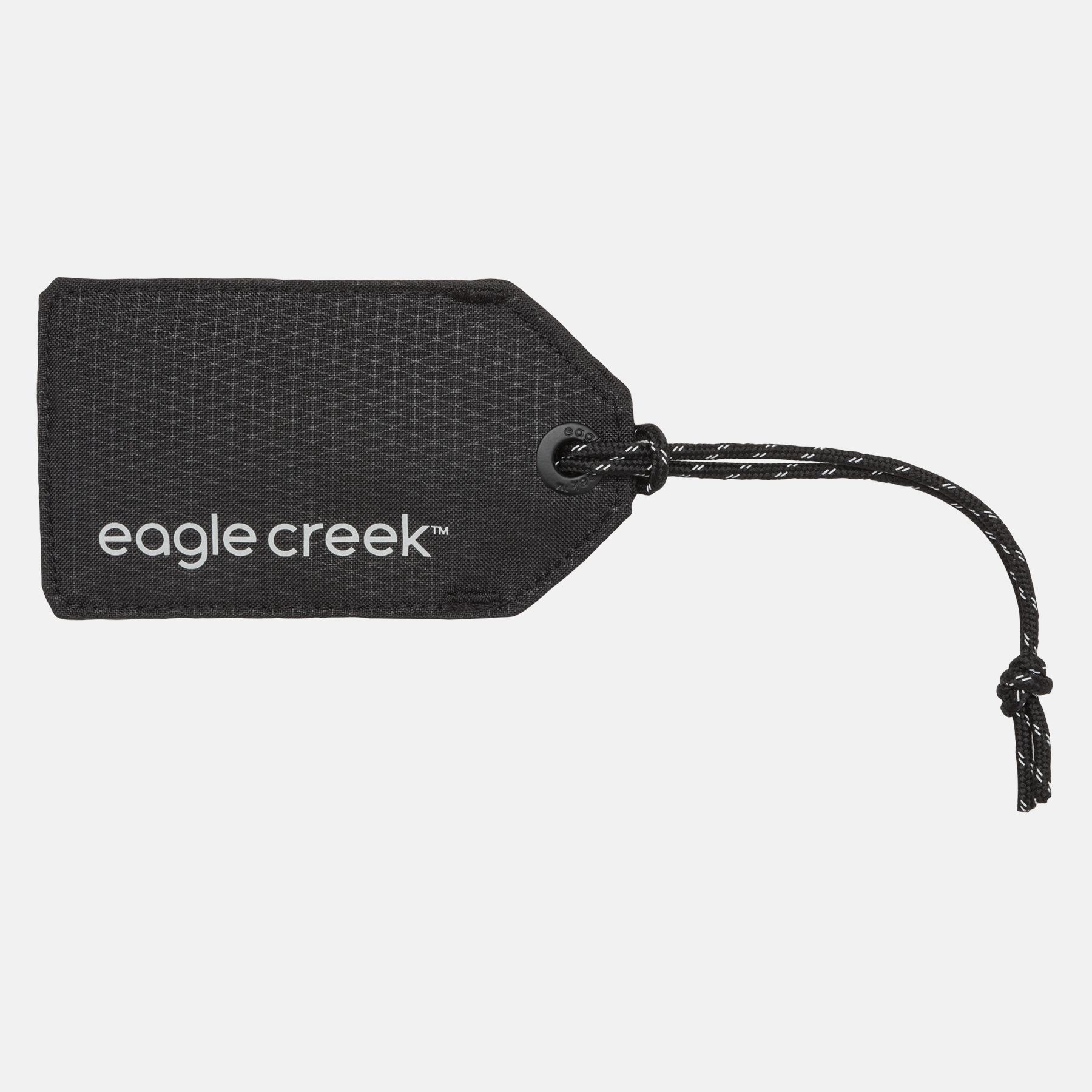 REFLECTIVE LUGGAGE TAG תג מזוודה בצבע שחור 
